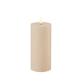 DELUXE bougie d'extérieur Dust Sand LED 7.5x15 - (RF-UL-0066)